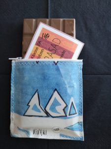 Projekt „Brieftasche mit Schokolade“